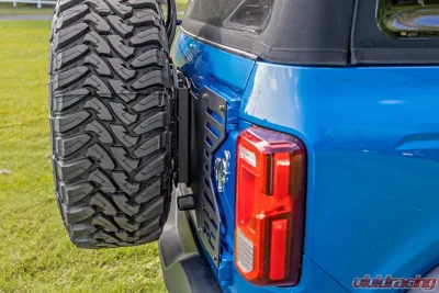 Rough Country Spare Tire Relocation and Reinforcement Bracket Ford Bronco 2021-2022 - 51055
