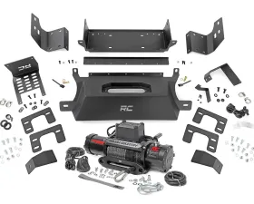 Rough Country Hidden Winch Mount w/PRO9500S Ford Bronco 2021-2022