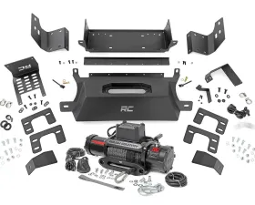 Rough Country Hidden Winch Mount w/PRO12000S Ford Bronco 2021-2022