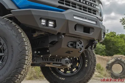 Rough Country Hidden Winch Mount All Models Ford Bronco 4WD 2021-2025 - 51065