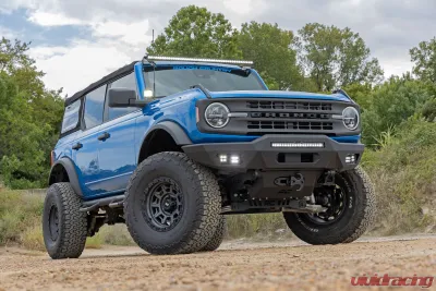 Rough Country Hidden Winch Mount All Models Ford Bronco 4WD 2021-2025 - 51065