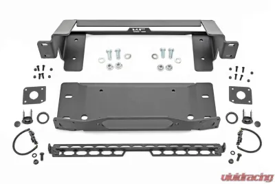 Rough Country High Winch Mount All Models Ford Bronco 4WD 2021-2025 - 51066
