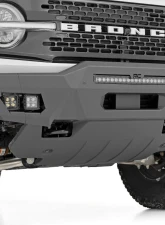 Rough Country Front Bumper Full Width without LED Lights Ford Bronco 2021-2022                                     - 51073 - Image 5