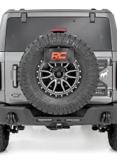 Rough Country Rear Bumper Black Series LED 6" Pair Slim Line | Ford Bronco 21-25                                     - 51091 - Image 2
