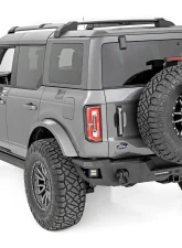 Rough Country Rear Bumper Black Series LED 6" Pair Slim Line | Ford Bronco 21-25                                     - 51091 - Image 3