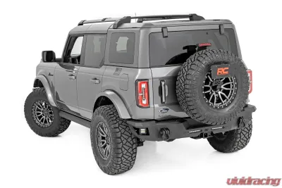 Rough Country Rear Bumper Black Series LED 6" Pair Slim Line | Ford Bronco 21-25 - 51091