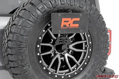 Rough Country Rear Bumper Black Series LED 6" Pair Slim Line | Ford Bronco 21-25 - 51091