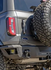 Rough Country Rear Bumper Black Series LED 6" Pair Slim Line | Ford Bronco 21-25                                     - 51091 - Image 6
