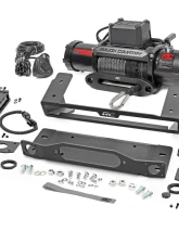 Rough Country High Winch Mount All Models 9500S 20" Black Single Row LED Ford Bronco 21-25                                     - 51095 - Image 6