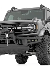 Rough Country High Winch Mount All Models 12000S 20" Black Single Row LED Ford Bronco 21-25                                     - 51099 - Image 6