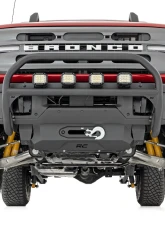 Rough Country Nudge Bar 20" Black LED for Ford Bronco 2021-2025, Steel Bull Bar                                     - 51101 - Image 5