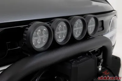 Rough Country Safari Bar for Ford Bronco 2021-2025, Modular Steel, LED Compatible - 51110