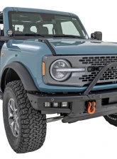 Rough Country Safari Bar 6.5" Round LED Steel for Ford Bronco 4WD 2021-2025                                     - 51113 - Image 5