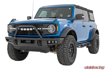 Rough Country Safari Bar 3" OSRAM Quad Wide Steel for Ford Bronco 2021-2025 - 51115