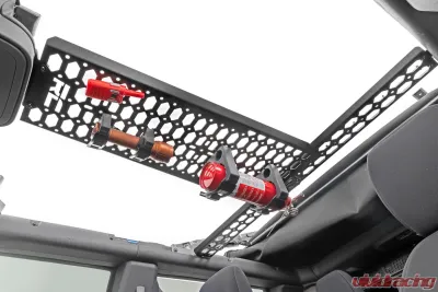 Rough Country Molle Mounting Panel w/LED Dome Light Overhead Ford Bronco 4WD 21-25 - 51124