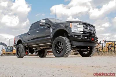 Rough Country 6" Lift Kit Diesel N3 Shocks w/Factory Rear Overload Springs 3.5in Ford F-250 Super Duty F-350 Super Duty 2017-2022 - 51230