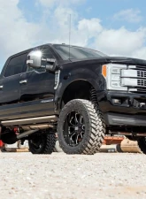 Rough Country 6" Lift Kit Diesel V2 Monotube Shocks w/Factory Rear Overload Springs 3.5in Ford F-250 Super Duty F-350 Super Duty 2017-2022                                     - 51270 - Image 3