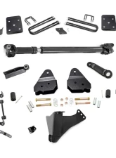 Rough Country 6" Lift Kit Diesel Vertex Reservoir Shocks without Factory Rear Overload Springs 4in Ford F-250 Super Duty F-350 Super Duty 2017-2022                                     - 51351 - Image 5