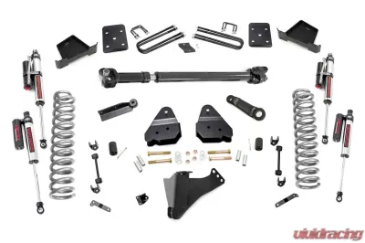 Rough Country 6" Lift Kit Diesel Vertex Reservoir Shocks without Factory Rear Overload Springs 4in Ford F-250 Super Duty F-350 Super Duty 2017-2022 - 51351