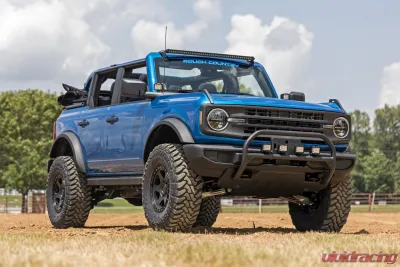 Rough Country SR2 Aluminum Rail for Ford Bronco 4WD 2021-2025, Durable & Easy Install - 52002