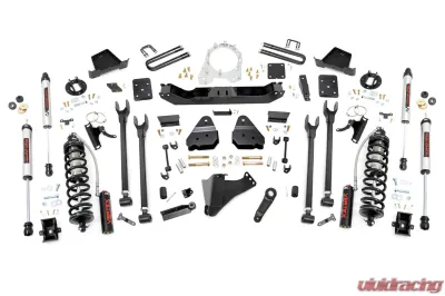 Rough Country 6" Lift Kit 4-Link No OVLD C/O V2 Ford F-250 | F-350 Super Duty 17-22 - 52656