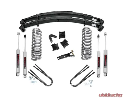 Rough Country 2.5 Inch Lift Kit for Ford F-100/F-150 1970-1976 with Rear Springs - 530-70-7630