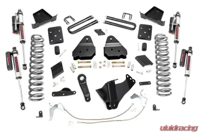 Rough Country 6" Lift Kit Diesel Vertex Reservoir without Factory Rear Overload Springs Ford F-250 Super Duty 2011-2014 - 53150