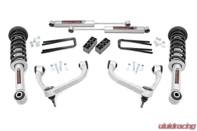 Rough Country 3" Lift Kit Lifted N3 Struts w/Premium N3 Ford F-150 2009-2013 - 54431