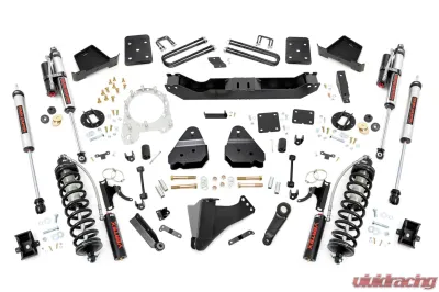 Rough Country 4.5" Coilover Conversion Lift Kit w/3.5" Axle & Vertex Adjustable Rear Shocks Ford Super Duty 4WD 2017-2022 - 55057