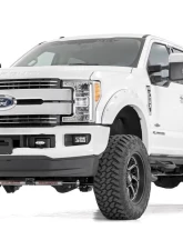 Rough Country 4.5" Coilover Conversion Lift Kit w/3.5" Axle & Vertex Adjustable Rear Shocks Ford Super Duty 4WD 2017-2022                                     - 55057 - Image 2