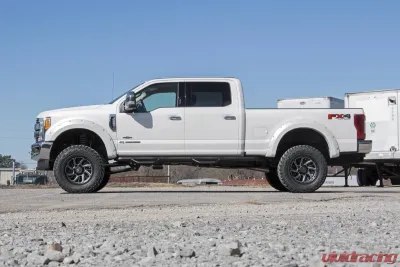 Rough Country 4.5" Coilover Conversion Lift Kit w/3.5" Axle & Vertex Adjustable Rear Shocks Ford Super Duty 4WD 2017-2022 - 55057