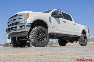 Rough Country 4.5" Coilover Conversion Lift Kit w/3.5" Axle & Vertex Adjustable Rear Shocks Ford Super Duty 4WD 2017-2022 - 55057
