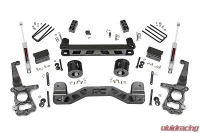 Rough Country 4" Lift Kit w/Premium N3 Ford F-150 2WD 2015-2020 - 55130