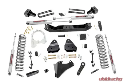Rough Country 4.5" Lift Kit Premium N3 without Front Driveshaft Ford F-350 Super Duty 2017-2022 - 55930