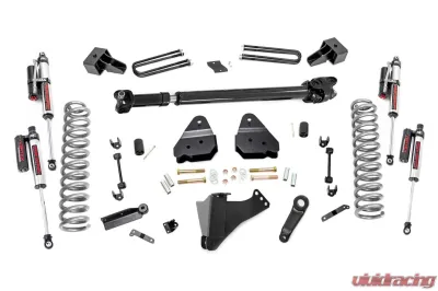 Rough Country 4.5" Lift Kit Vertex Reservoir w/Front Driveshaft Ford F-350 Super Duty 2017-2022 - 55951