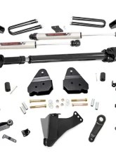 Rough Country 4.5" Lift Kit V2 Monotube w/Front Driveshaft Ford F-350 Super Duty 2017-2022                                     - 55971 - Image 6