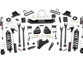 Rough Country 6" Lift Kit 4-Link OVLD C/O Vertex Ford F-250 | F-350 Super Duty 17-22