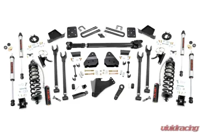 Rough Country 6" Lift Kit 4-Link D/S C/O V2 Ford F-250 | F-350 Super Duty 17-22 - 56058