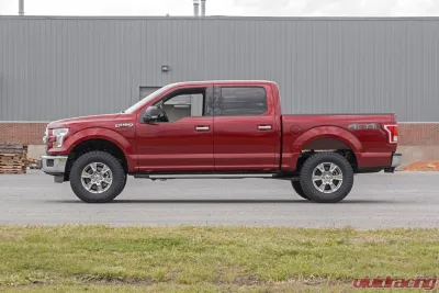 Rough Country 2" Lift Kit Vertex Adjustable Coilovers w/Vertex Adjustable Shocks Ford F-150 2WD 4WD 2014-2020 - 56950