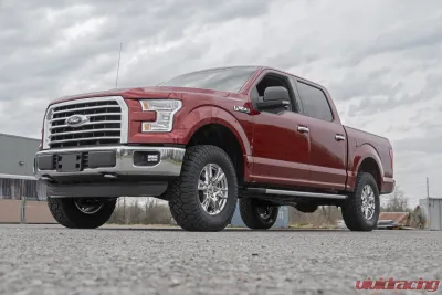 Rough Country 2" Lift Kit Vertex Adjustable Coilovers w/Vertex Adjustable Shocks Ford F-150 2WD 4WD 2014-2020 - 56950