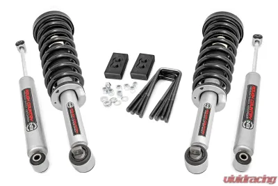 Rough Country 2" Leveling Kit w/N3 Struts and Shocks Ford F-150 2021+ - 57131