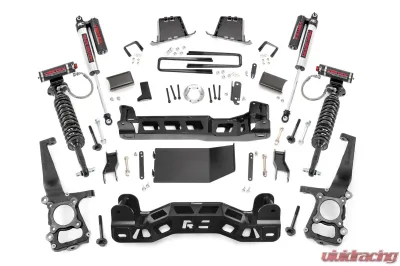 Rough Country 6" Lift Kit with Vertex Adjustable Coilovers & Shocks for 2011-2014 Ford F-150 - 57650