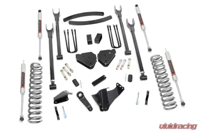 Rough Country 6" Lift Kit Diesel 4 Link M1 Add-A-Leaf Ford F-250 | F-350 Super Duty 05-07 - 58040