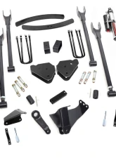 Rough Country 6" Lift Kit Diesel Vertex Reservoir w/Factory Rear Overload Springs Ford F-250 Super Duty F-350 Super Duty 2005-2007                                     - 58050 - Image 2