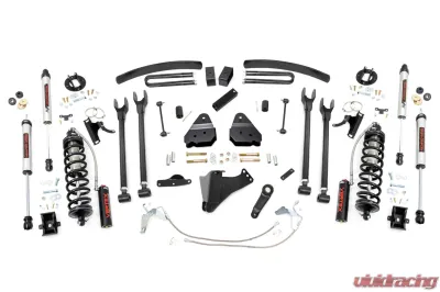 Rough Country 6" Lift Kit Diesel 4 Link C/O V2 Ford F-250 | F-350 Super Duty 08-10 - 58458