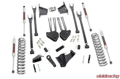 Rough Country 8" Lift Kit 4 Link RR Blocks M1 Ford F-250 | F-350 Super Duty 05-07 - 59140