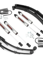 Rough Country 2.5" Lift Kit w/V2 Monotube Shocks Jeep Wrangler YJ 1987-1995                                     - 61570 - Image 3