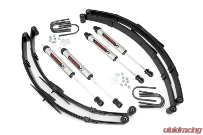 Rough Country 2.5" Lift Kit w/V2 Monotube Shocks Jeep Wrangler YJ 1987-1995 - 61570