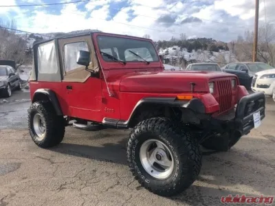 Rough Country 2.5" Lift Kit w/V2 Monotube Shocks Jeep Wrangler YJ 1987-1995 - 61570