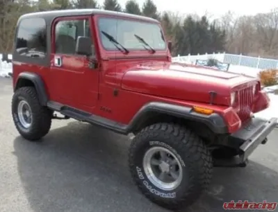 Rough Country 2.5" Lift Kit w/V2 Monotube Shocks Jeep Wrangler YJ 1987-1995 - 61570